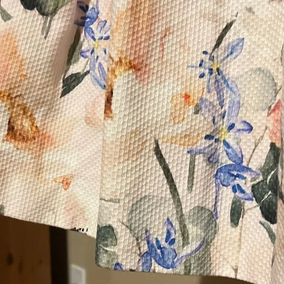 Ted Baker Oceana Elegant Fit and Flare Floral Dress Sz US 8/10 Or Ted Sz 3 - Picture 5 of 12